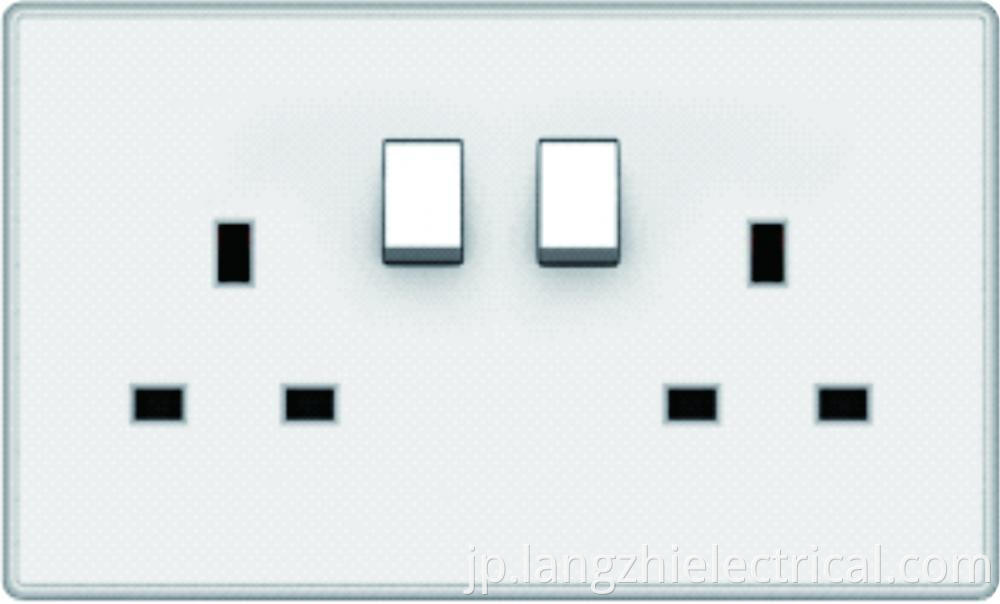 2 Gang 13a Socket With Switch